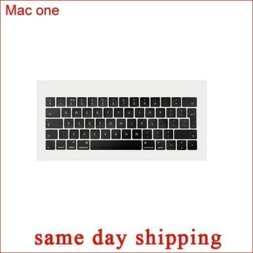 NEW Laptop A1706 A1707 Keys Keycaps UK English for Macbook Pro Retina 13" 15" UK Keyboard Keys Key Cap Late 2016 Mid 2017