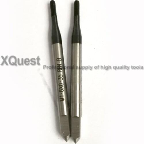HSSE Ticn Metric Forming tap M1 M1.2 M1.4 Bottoming Fluteless Machine Taps M1.6 M1.7 M1.8 for Titanium alloy stainless steel