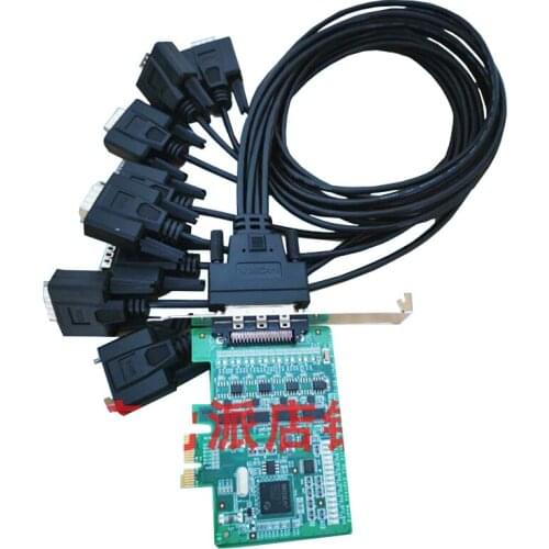 New Original Spot Photo For MOXA CP-118E-A-I RS232/422/485 PCI-E 8 Serial Port Card