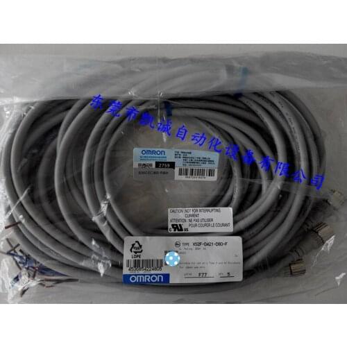 Original new 100% high quality proximity switch sensor connection line XS2F-D421-D80-F