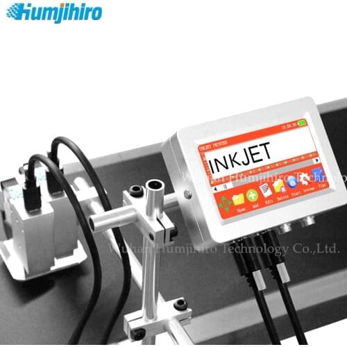 25.4mm 22 Languages Online Inkjet Printer Handheld Thermal Inkjet Printer QR Barcode Variable Date Expiry Date Number Logo