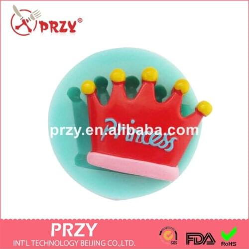 Silicone fondant Mold Mini Princess Crown Mold Silicone Mould Cake Decoration Silicone Mold