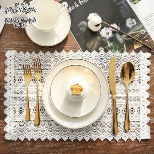 YMQY Lace Napkins For Appliances
