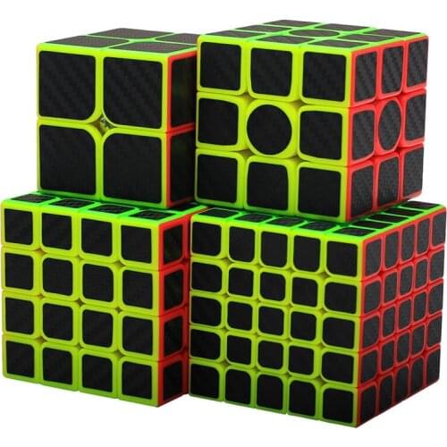 Zcube Sets 2x2x2 3x3x3 4x4x4 5x5x5 Magic Cubes Children Toys Speed Puzzles Cube Learning Educational Magico Cube Toys Gifts