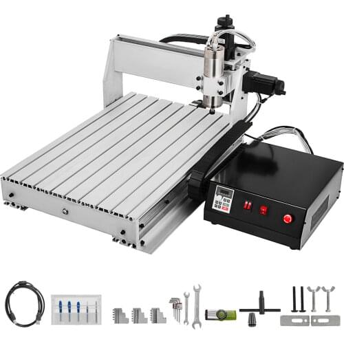 3 Axis CNC Router 6040 Engraving Milling Machine Woodworking Carving Tool USB
