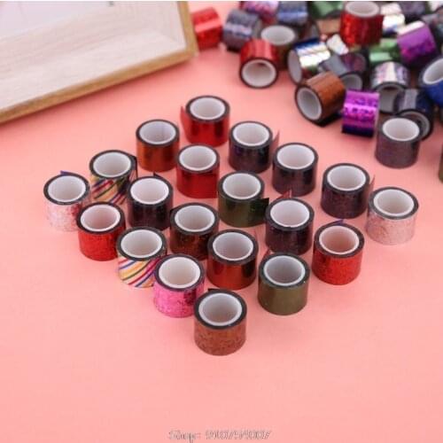 90pcs 1.2cm Rhythmic Gymnastics Decoration Holographic RG Prismatic Glitter Tape Hoops Stick N04 20 Dropship