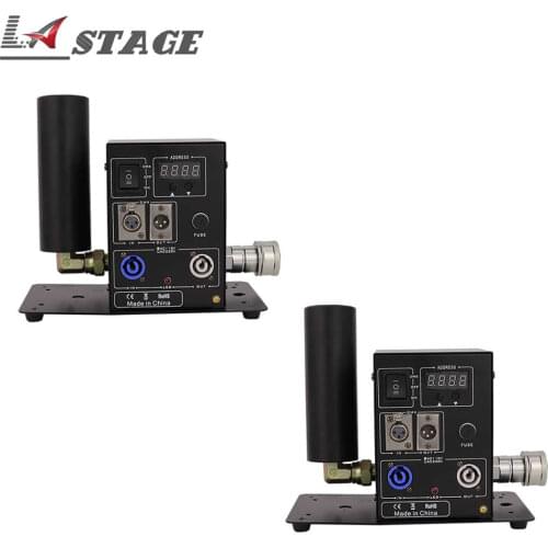 Free Shipping 2pcs/lot Professional LCD Display DMX Stage Effect Co2 Jet Machine For Sale