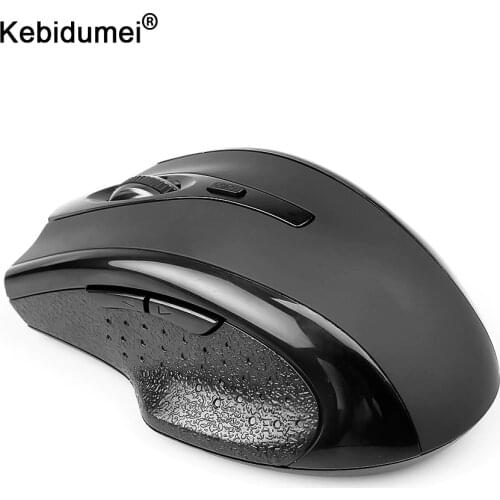 Wireless 6 Buttons Adjustable 1600DPI Optical Gaming Mouse Mice 2.4GHz USB Receiver For PC Laptop Computer Mouse Ergonomic Mice