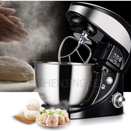 220V Household Mixer Small Whisk Desktop Commercially Efficient Electric Automatic Beat Eggs Stir Milkshake Make Noodles Mixing