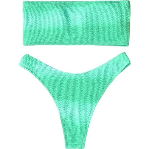 FURSDIC Bandeau Swimwear