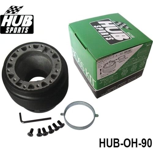 Hubsport Hub Adapter Kit Fit 6-Hole Steering Wheel for Honda Civic 88-91/ For Integra 90-93 Jdm HUB-OH-90