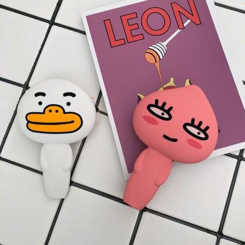 Girls heart and childs lovely pink buttock duck air cushion massage comb cartoon health comb airbag portable comb