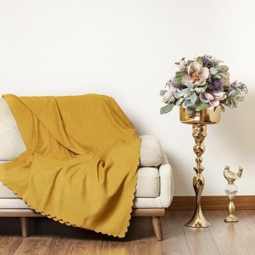 Prestige Home Chenille Double Sided Sofa Bed Seat Cover Shawl • 175 cm x 215 cm