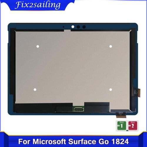 10.1" LCD Display Replacement For Microsoft Surface Go 1824 LQ100P1JX51 LCD Touch Screen Glass Panel Assembly Free shipping