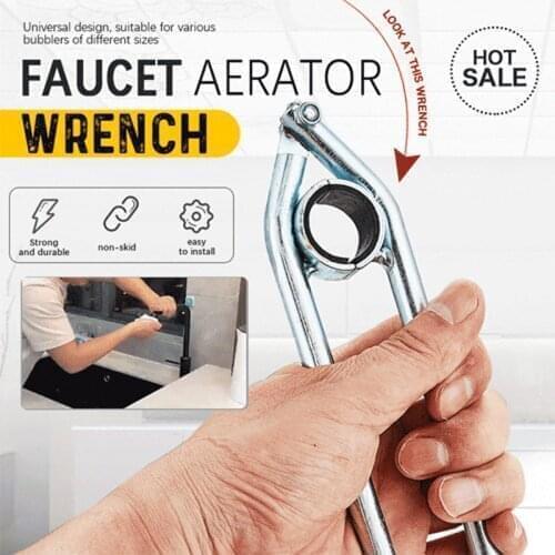 Faucet Aerator Wrench Faucet Pipe-Installation-Accessories Sewer-Wrench Repair-Tool Sleeve Inlet Toilet Bubbler Faucet Bubbler W