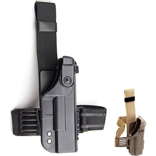 Tactical Glock Hunting Holster Pouch Glock 17 22 Gun Holster Right Hand Military Drop Leg Holster Glock Accessories Gun Case