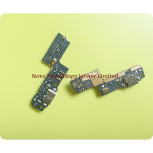 Wyieno For ZTE V7 Plus Charger Port Board USB Charging Connector Flex Cable Microphone Mic Plug Replacement Parts + Tracking