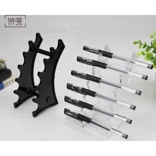 1 PCS LEKGAVD Plastic Nail Art Brush Holder Stand Women Makeup Brush Holder Acrylic Pen Rack Multi-function Household Organizers