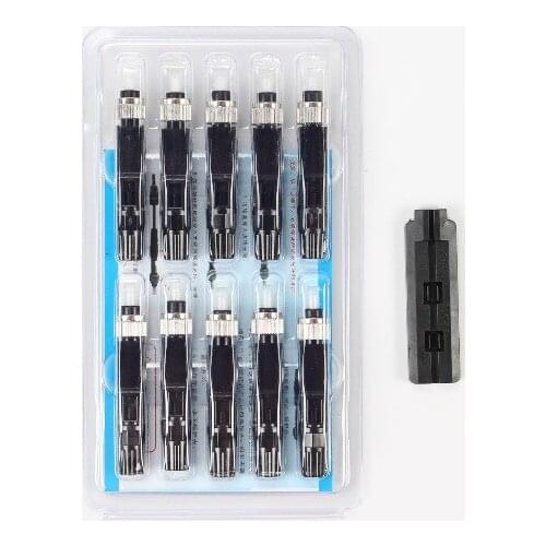 10PCS Ftth optical fiber connector FC/UPC covered wire fiber optic connector, fast connector FC quick assembly connector