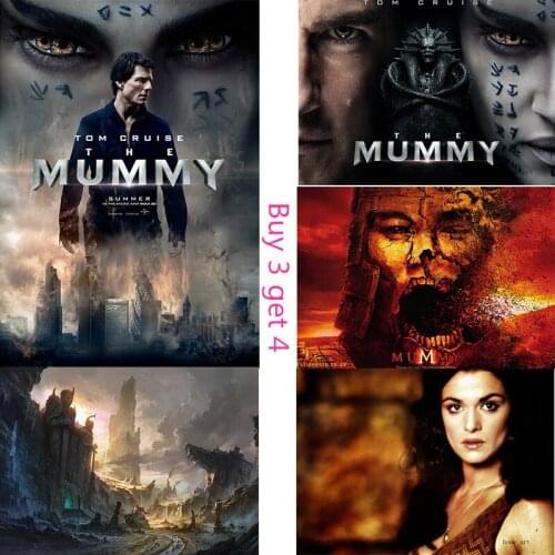 The Mummy 2017 Posters Wall Stickers Home Decoration Movie Posters White Coated Paper