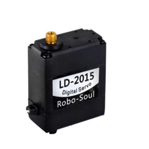 DIY 15KG LD-2015 Digital Servo RC Parts 180 Degree Alloy Gear Digital Double Servo Robot Kit Accessories
