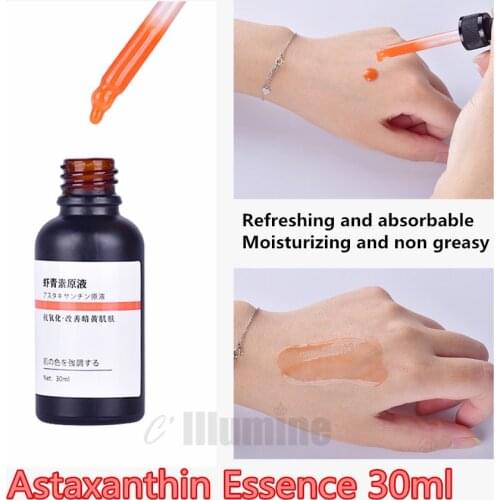 Astaxanthin Essence 30ml Antioxidant Anti-aging Refreshing Absorbable Moisturizing Non Greasy