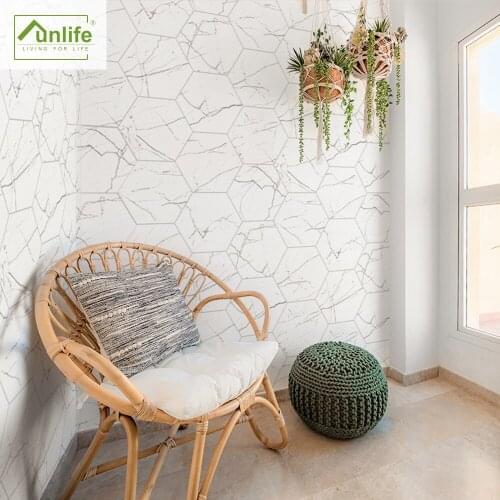 Funlife® Hexagon Anti-Slip Floor Stickers Kitchen Easy Clean Waterproof Peel Stick Decorative Home Self-Adhesive Ground Sticker