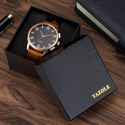 Vertical Stripe Watch Box Gift Box Plain Watch Box Bracelet Box