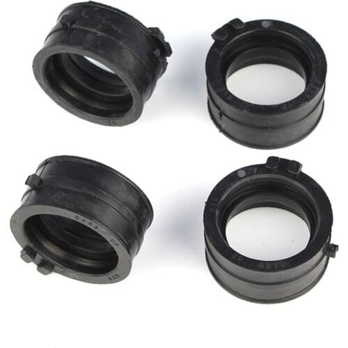 Motorcycle Carb Carburetor Intake Manifold Joint Rubber Boots For Honda CBR600F2 1991-1994 & CBR600F3 1995-1996 & CBR600SJR 1996