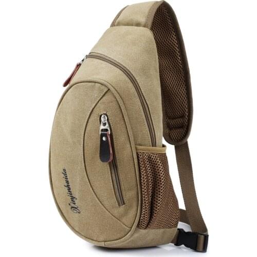 Men Shoulder Bags Nylon Waist Packs Sling Bag Crossbody Outdoor Sport Shoulder Chest Daily Picnic Canvas Messenger Bag sac Bolsa