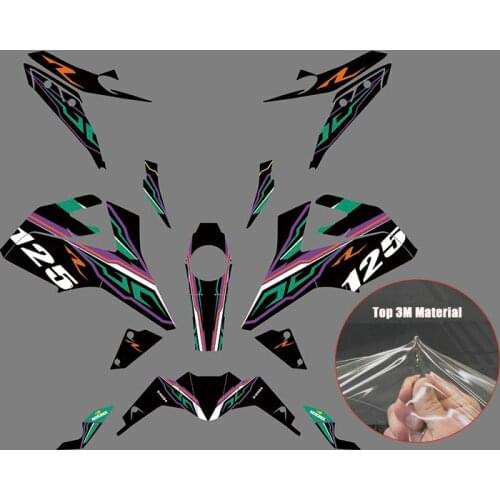 Decal Sticker for KTM Duke 125 390 2017 2018 2019 2020 Team Background Motorcycle Fairing Graphic Duke125 Duke390