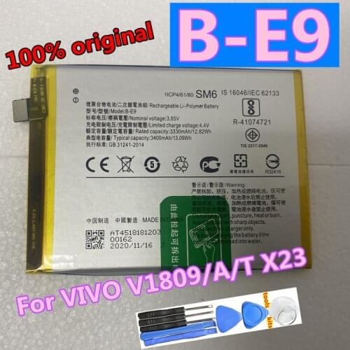 New Original 4000mAh Battery B-E9 For BBK/VIVO V1809, V1809A, V1809T, X23, X23 Dual SIM, X23 Dual SIM TD-LTE