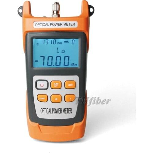 Fiber Optical Power Meter FTTH Fiber Optical Cable Tester Optical Tester -70dBm~+3dBm Universal SC/FC/ST