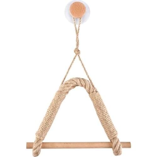 Hemp Rope Toilet Paper Holder Retro Industrial Wall-Mounted Towel Rack for Home Bathroom Decoration Toilet Paper Stand