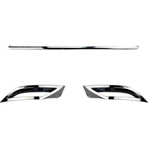 It Is Suitable For Modification Of Polo Mk6 + Polo Plus Polo Tail Lip Electroplated Tail Throat Frame Light Strip