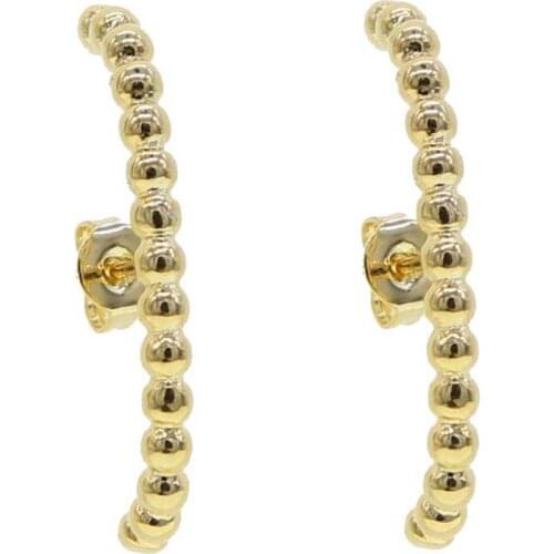 Simple Strip Bar Long Earrings Gold silver Color Fashion Jewelry Earring For Women