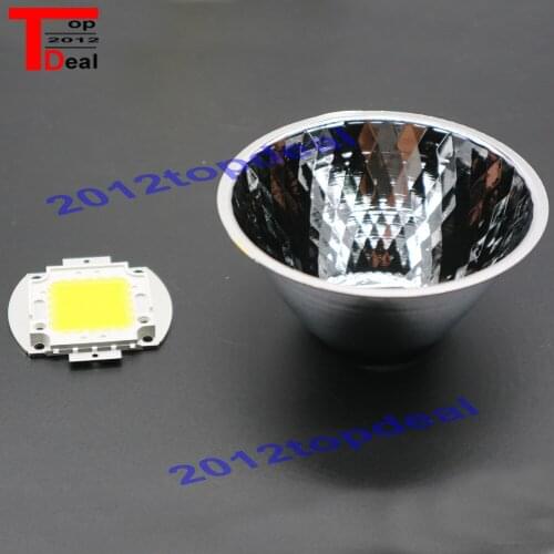 High Power 20W 30W 50W 100W Reflective Cup Convergent 20 degree Light beam+100w white led chip