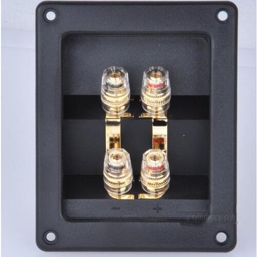 1pcs Speaker junction box HIFI audio Copper terminal box Speaker repair part