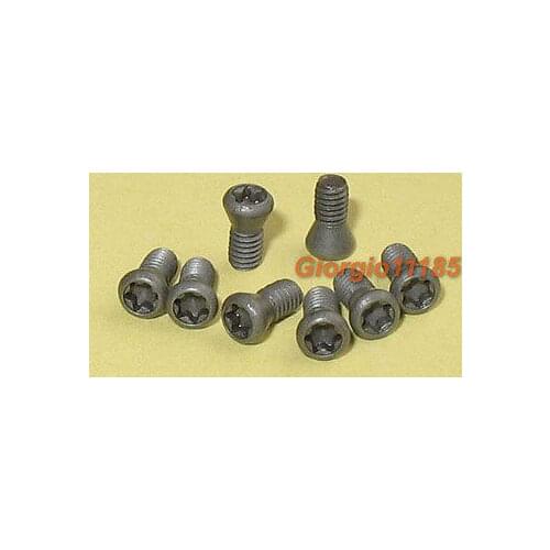50pcs M4 x 10mm Insert Torx Screw for Replaces Carbide Inserts CNC Lathe Tool