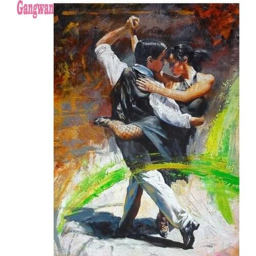 5d Diy diamond painting Tango couple full picture square round drill diamond embroidery rhinestone painting diamond mosaic decor