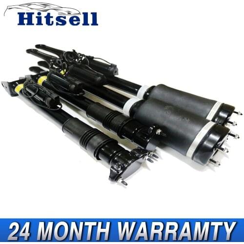 4pcs Front+Rear Airmatic Air Suspension Shock Strut Air spring shock absorber for Mercedes GL320 GL350 GL450 GL550 W164 ADS
