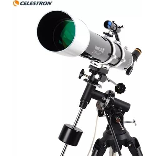 CELESTRON Deluxe 90 EQ Professional Astronomical Telescope 1000X HD Star Moon Viewing High Power Reflactor Zoom Monocular With