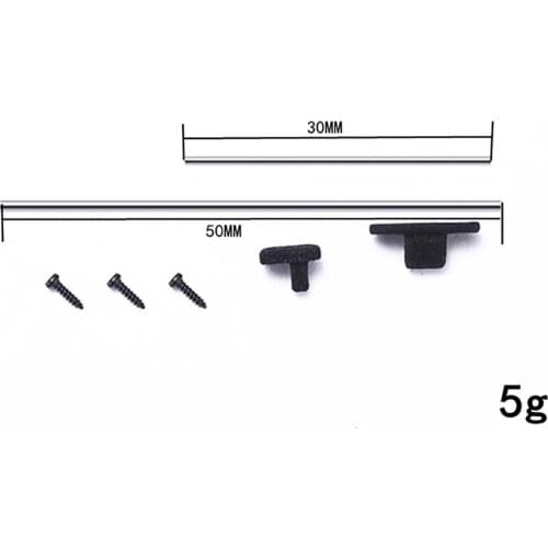 Stainless Steel Antenna Long & Short Interchangeable Set DIY for WPL D12 Micro Card RC Car Accessories