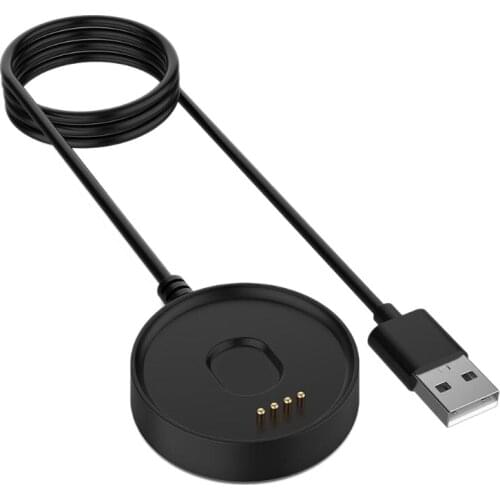 For Ticwatch C2 Portable Fast Charger with Data Function Dock Cradle Magnet Adsorption Charger Cable