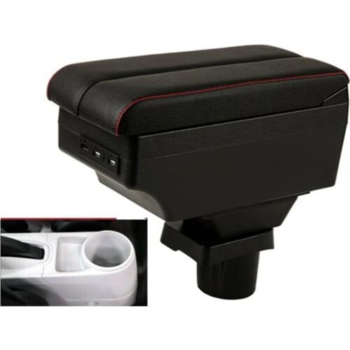 For CR-Z CRZ Armrest box double layer with usb interface