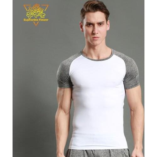 Мужские футболки с коротким рукавом Euphorbia Flower China At AliExpress