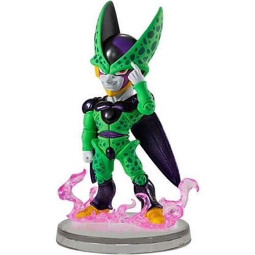 Bandai Genuine Gacha Toys DRAGON BALL UG 10 Vegeta IV Son Goku Cell Action Figure Ornament Model Toys For Fans Gift 5cm