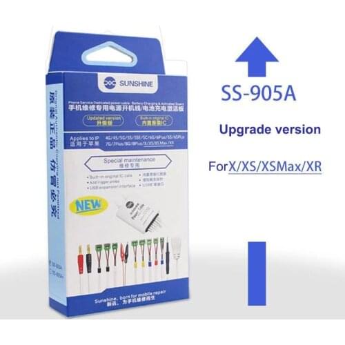 Ss-905a Power Cable Battery Power Supply Boot Activation Test Line For Iphone 4/4s/5/5s/6/6s/6p/6sp/7/7p/8/8p/x/xs/xs/xs Max/xr