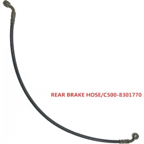 ATV Motorcycle Hydraulic Brake Hose Line Cable M10 Banjo Pipe Line Braided oil hose for KAZUMA 500CC STELS 500GT ATV UTV PARTS