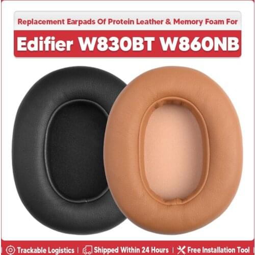 Potein Leather Replacement Earpads Ear Pad Cushion Cups Cover Repair Parts for Edifier W830BT W860NB W830 BT W860 NB Headphones